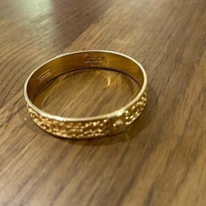 COACH Gold Bangle